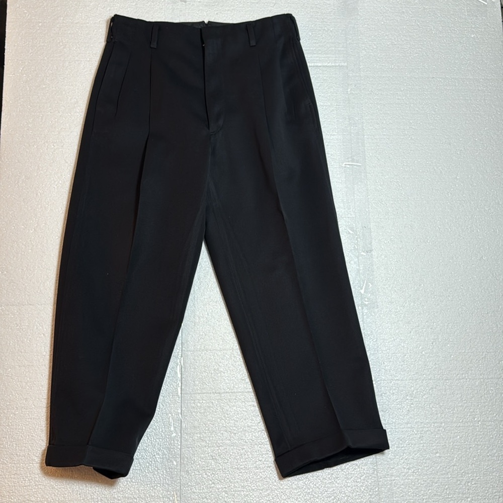 Vintage Double RRL Ralph Lauren Wool Charcoal Trousers - Picture 2 of 9
